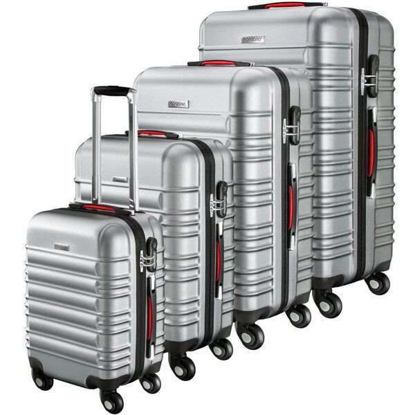 Set cestovných kufrov Griffin 4ks, šedá
